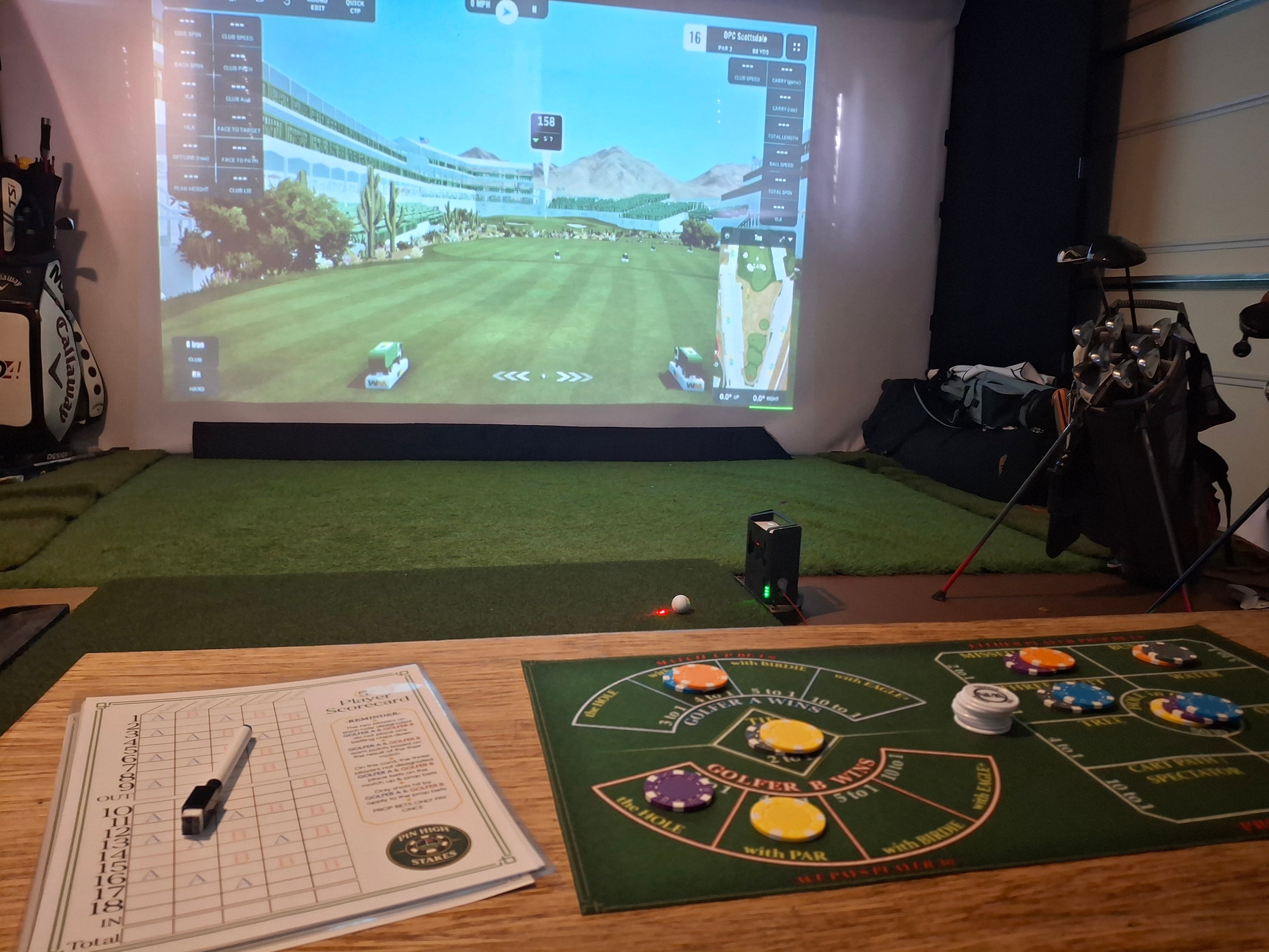 Pin High Stakes TM: The Board Game