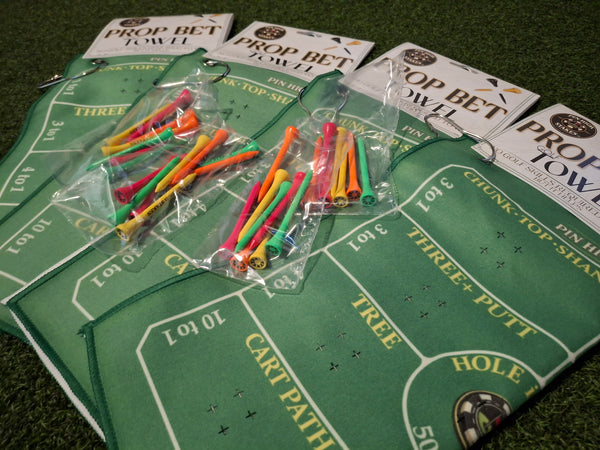 Pin High Stakes&trade;: Prop Towel Foursome Pack